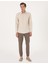 Erkek Bej Slim Fit Uzun Kollu Basic Gömlek 50316734-VR011 4