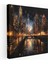 Gece Şehri Kanvas Tablo - Gece Işıklar Kanvas Tablo 1
