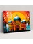 Pop Art Camii Duvar Sanatı - Geometrik Kanvas Tablo - Camii Kanvas Duvar Sanatı Göz Alıcı Duvar Sanatı 1