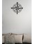 Pusula Mdf Duvar Dekorasyon Lazer Kesim 32x32 Cm 2