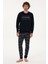 Erkek Lacivert Pijama Takım 50318606-VR033 1