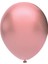 BBM12100-26 , Metalik Rose Gold, 12'' Metalik Renk Baskı Balonu 100'LÜ Paket 1