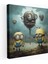 Minions Duvar Dekorasyonu - Sürrealist Kanvas Tablo Baskı - Minions Hayalperest Manzara Ev Dekorasyonu Kanvas Tablo Baskı 1