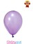 12’’ Baskı Balonu Metalik Açık Violet 100’ Lü 1