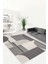 Dijital Kaymaz Yıkanabilir Modern Gri Salon Halısı Mutfak Halısı Yolluk DC-7199 1