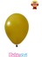12’’ Baskı Balonu Hardal 100’LÜ 1
