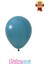 12’’ Baskı Balonu Okyanus Mavi 100’LÜ 1