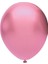 BBM12100-08 , Metalik Pembe, 12'' Metalik Renk Baskı Balonu 100'LÜ Paket 1
