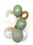 10 Adet Küf Yeşilli Balon Demeti Krom Altın 3 Küf Yeşili + 3 Beyaz + 2 Krom Altın + 2 Şeffaf Balon 1
