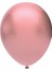 BBM12100-26 , Metalik Rose Gold, 12'' Metalik Renk Baskı Balonu 100'LÜ Paket 1