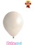 12’’ Baskı Balonu Kum Beji 100’LÜ 1