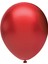 BBM12100-03 , Metalik Kırmızı, 12'' Metalik Renk Baskı Balonu 100'LÜ Paket 1
