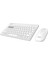 Lumı KM-BT903 Beyaz 3in1 3 Bt + 2.4 1600DPI Ultra Ince Q 4 Cihaz Bağlantılı Scissors Kablosuz Klavye + Mouse Set 4