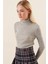 10311 Balıkçı Yaka Triko Kazak - Gri 8