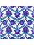 20 x 20 cm Ac 30 Iznik Desenli Kütahya Çini Pano Seramik 3