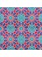 20 x 20 cm Ac 28 Geometrik Desenli Iznik Kırmızı Çini Pano 5