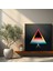 Pink Floyd Duvar Sanatı - Minimalist Prizma - Ev Dekorasyonu Şıklık Kanvas Tablo Sanatı 2
