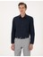Erkek Lacivert Regular Fit Uzun Kollu Basic Gömlek 50316742-VR033 3