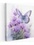 Zarif Mor Kelebek Kanvas Tablo - Ev Dekorasyonu Zarif Mor Kelebek 1