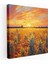 Ananas Tablo - Altın Günbatımı - Duvar Dekorasyonu Kanvas Tablo Sanatı 1