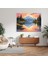Pastel Manzara Kanvas Tablo - Huzur Veren Duvar Sanatı - Pastel Şafak Duvar Sanatı Duvar Dekorasyonu 3