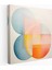 Pastel Duvar Dekorasyonu - Soyut Geometrik Kanvas Tablo Baskısı - Pastel Ev Dekorasyonu Kanvas Duvar Sanatı 1