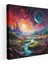 Efsanevi Yolculuk Manzara Kanvas Tablo 1