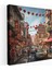 Çin Mahallesi Canlı Sokak Fotoğrafı Kanvas Tablo 1