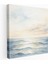 Doğal Deniz Manzaralı Kanvas Tablo - Nötr Kanvas Duvar Sanatı Deniz Manzarası Duvar Dekorasyonu 1