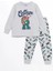 Lcw Kids Gri Bisiklet Yaka Erkek Çocuk Pijama Takımı 1