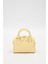 Sarı Kilit Aksesuar Detaylı El Çantası 4