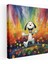 Snoopy Kanvas Tablo - Dans Eden Snoopy Duvar Sanatı 1