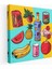 Canlı Pop Art Yiyecek Koleksiyonu Kanvas Tablo - Still Life Duvar Dekorasyonu 1