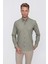 G 1517 Slim Fit Haki Spor Gömlek 1