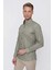 G 1517 Slim Fit Haki Spor Gömlek 3