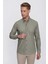 G 1517 Slim Fit Haki Spor Gömlek 4