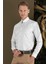 Gk 704 Slim Fit Mavi Klasik Gömlek 3