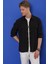 G 1551 Slim Fit Siyah Klasik Gömlek 2