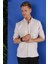G 1555 Slim Fit Bej Klasik Gömlek 5