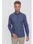 G 1517 Slim Fit Lacivert Spor Gömlek 1