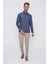 G 1517 Slim Fit Lacivert Spor Gömlek 3