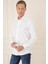 Slim Fit %100 Pamuk Non Iron Kumaş Klasik Beyaz Gömlek Gk 735 3