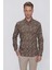 G 1521 Slim Fit Tütün Spor Gömlek 2