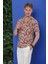 G 1537 Slim Fit Kahve Klasik Gömlek 1
