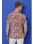 G 1537 Slim Fit Kahve Klasik Gömlek 4