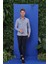 Gk 680 Slim Fit Mavi Klasik Gömlek 4