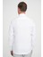 Slim Fit %100 Pamuk Non Iron Kumaş Dokulu Klasik Beyaz Gömlek Gk 744 5