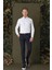 Gk 711 Slim Fit Mavi Klasik Gömlek 5