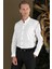 Gk 700 Slim Fit Beyaz Klasik Gömlek 4