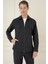 G 1582 Slim Fit Siyah Klasik Gömlek 3
